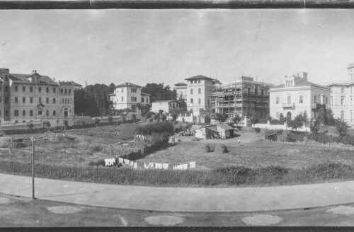 Panni stesi e baracche, ecco come era piazza Galeno un secolo fa
