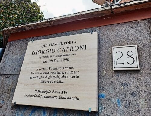 La casa di Giorgio Caproni, poeta adottato da Monteverde