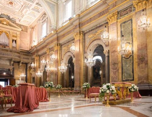 Basilica dei Santi Giovanni e Paolo, lampadari del '500 per il fatidico "sì"