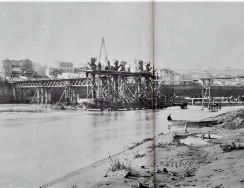 1885, si costruisce Ponte Garibaldi e Trastevere si avvicina al centro di Roma