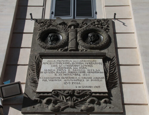 Il boia Mastro Titta in Piazza del Popolo decapita i Carbonari  Targhini e Montanari