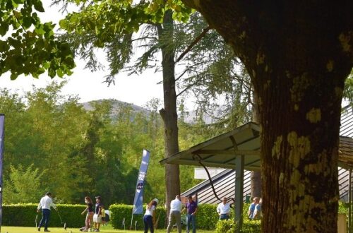 A Fiuggi,  a due passi dal lago di Canterno, il golf è biologico