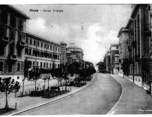 Rome in black and white: Corso Trieste in the 1930s