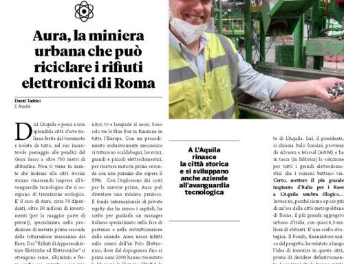 Espansione racconta Aura, la miniera urbana che può riciclare i rifiuti elettronici di Roma