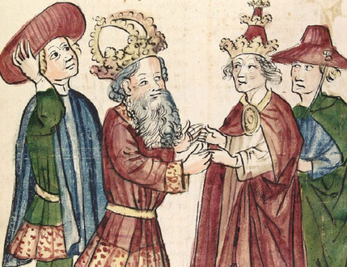 Il duca di Sassonia Ottone I viene incoronato Imperatore dei Romani