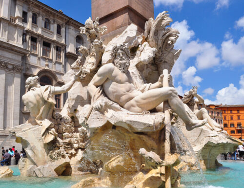Roma stupisce di fronte alla Fontana dei Quattro Fiumi, capolavoro “allegorico” del Bernini