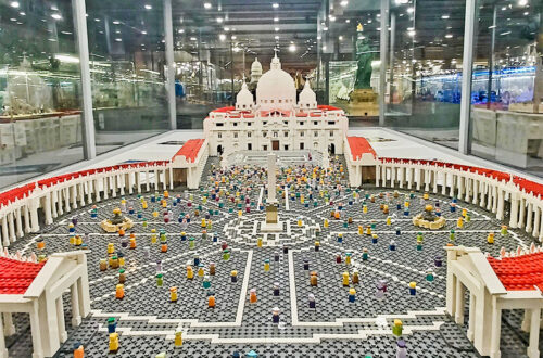 A Fiumicino la più grande mostra delle costruzioni di mattoncini Lego in Europa
