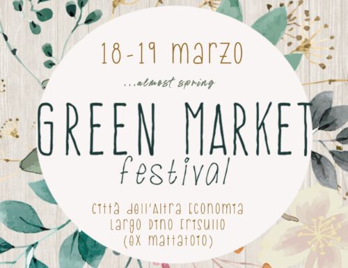 Artigianato, laboratori, gastronomia e tanto altro: il 18 e il 19 marzo torna a Testaccio il Green Market Festival
