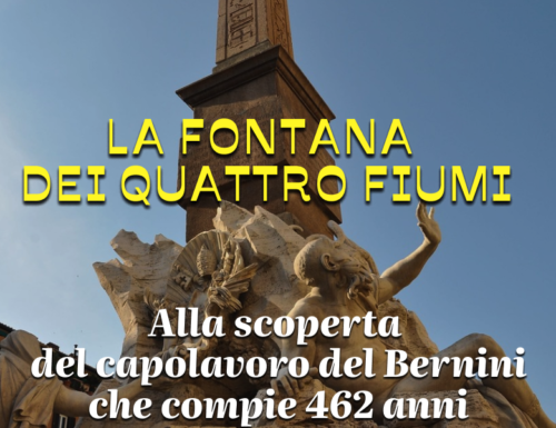 WayCover 12 giugno - La Fontana dei Quattro Fiumi, alla scoperta del capolavoro del Bernini, che compie 462 anni