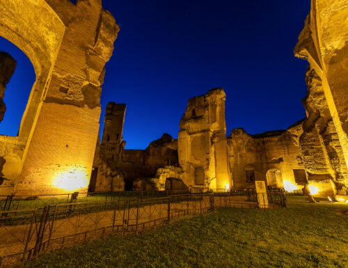Tornano le visite notturne alle Terme di Caracalla: le informazioni