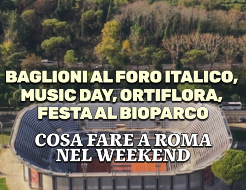 WayCover 22 settembre - Baglioni al Foro Italico, Music Day, Ortiflora: l'agenda del weekend romano