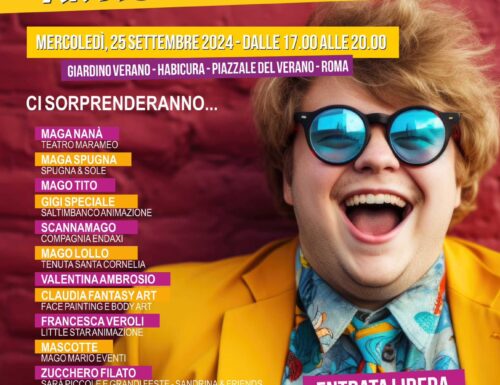 Divertimento e solidarietà: al giardino Verano il Festival degli artisti del sorriso