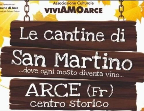 Ad Arce riaprono "Le cantine di San Martino". Percorso enogastronomico tra le osterie di un tempo